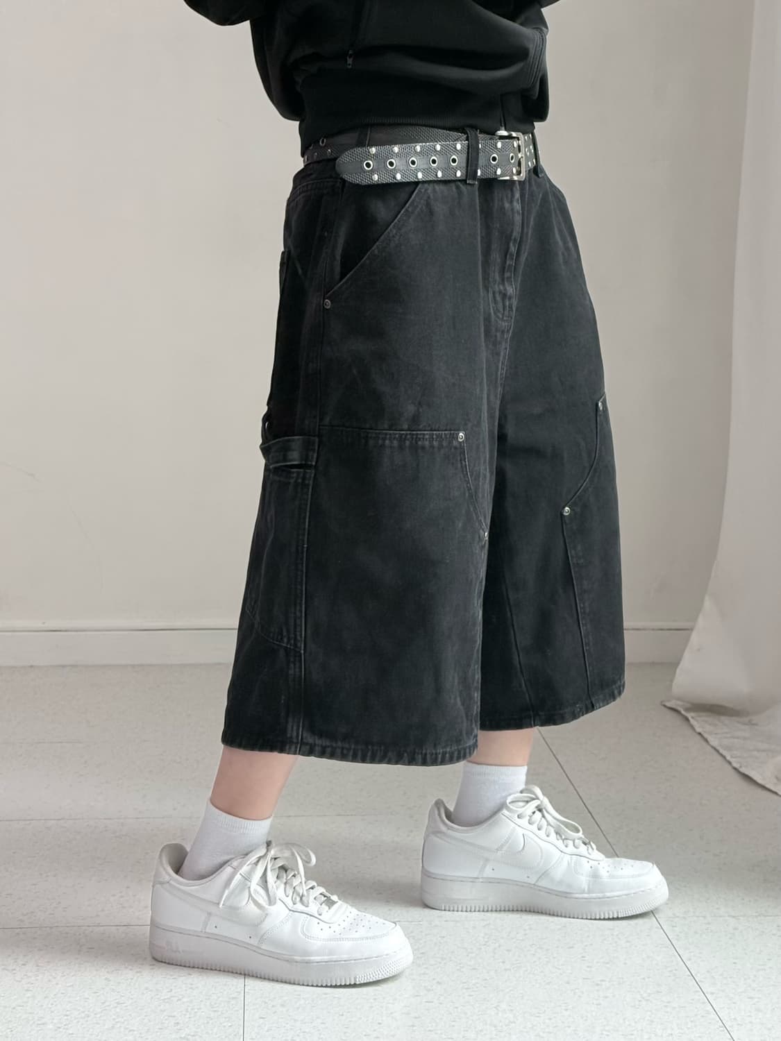 빈티지 더블니 블랙 카펜터  상품이미지2