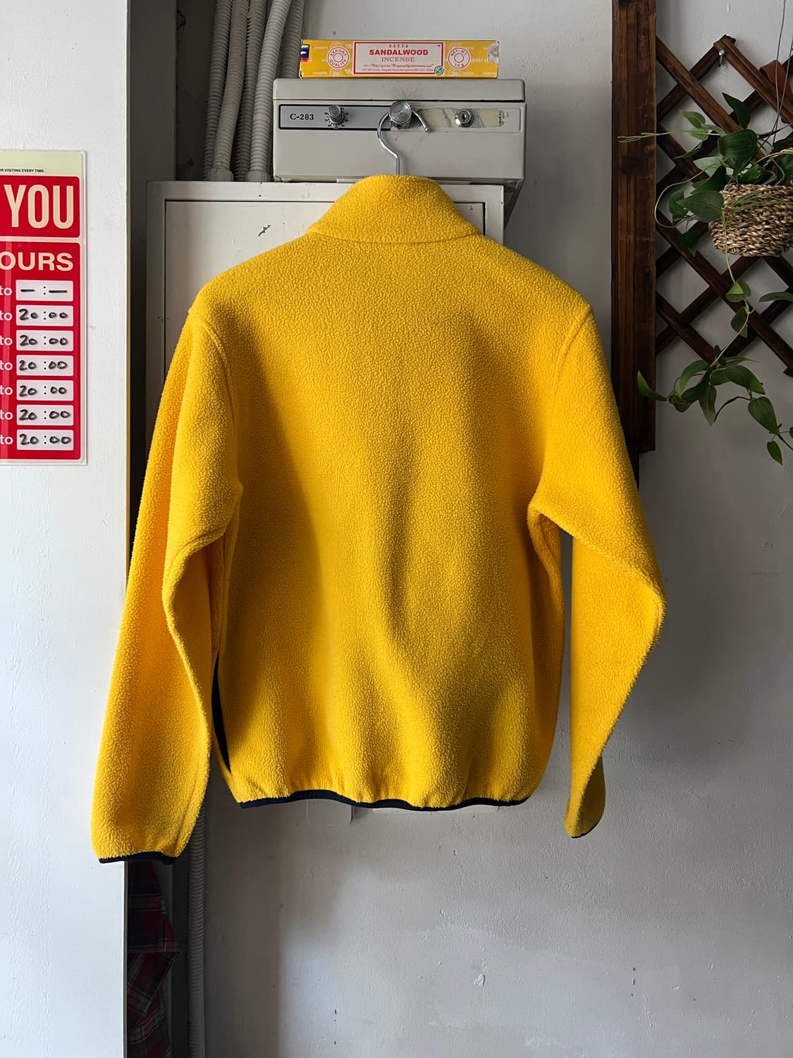 [S]L.L.Bean 엘엘빈 옐로우 플리스 자켓 상품이미지5