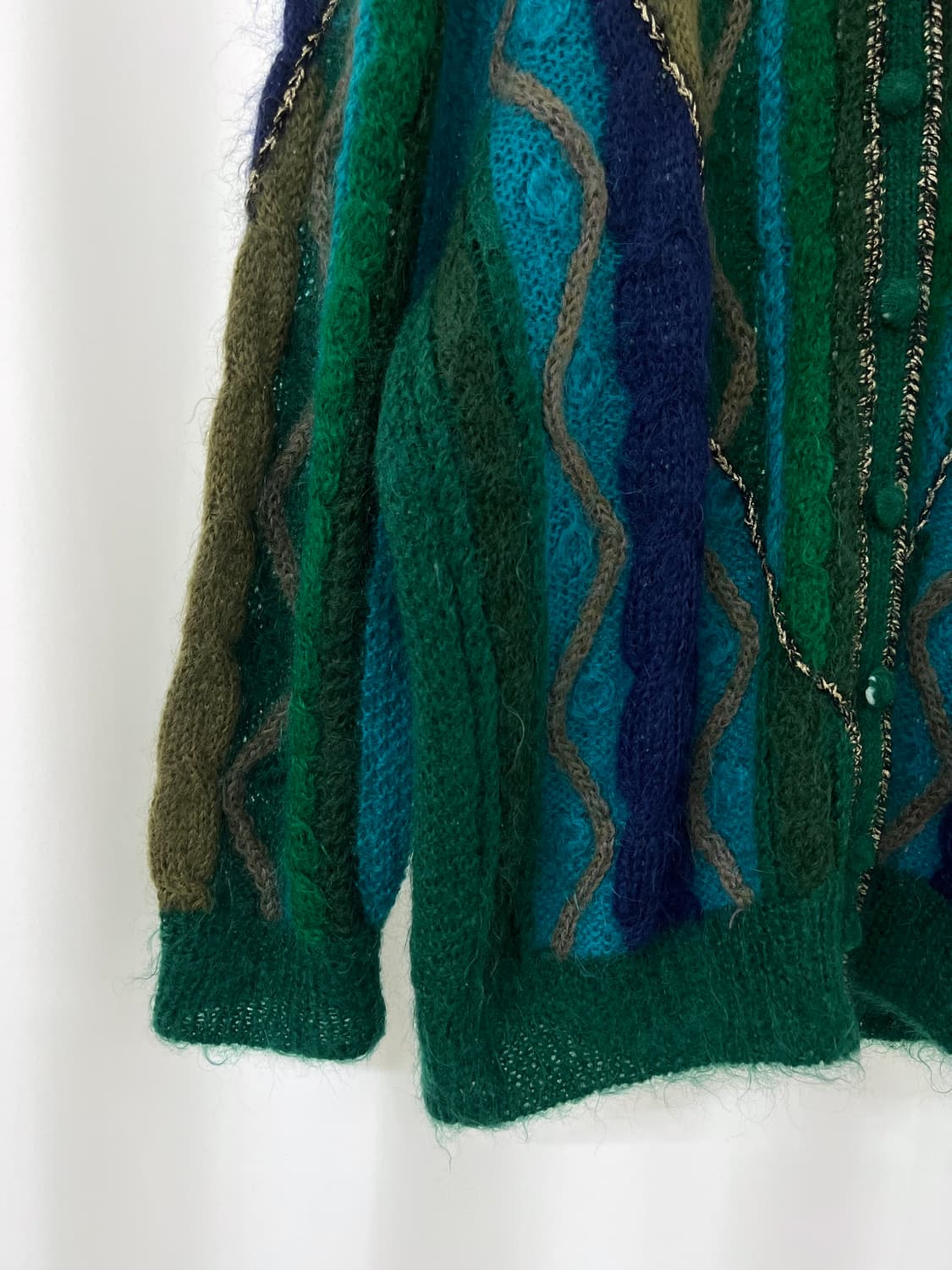 vintage mohair blend cardigan  상품이미지3