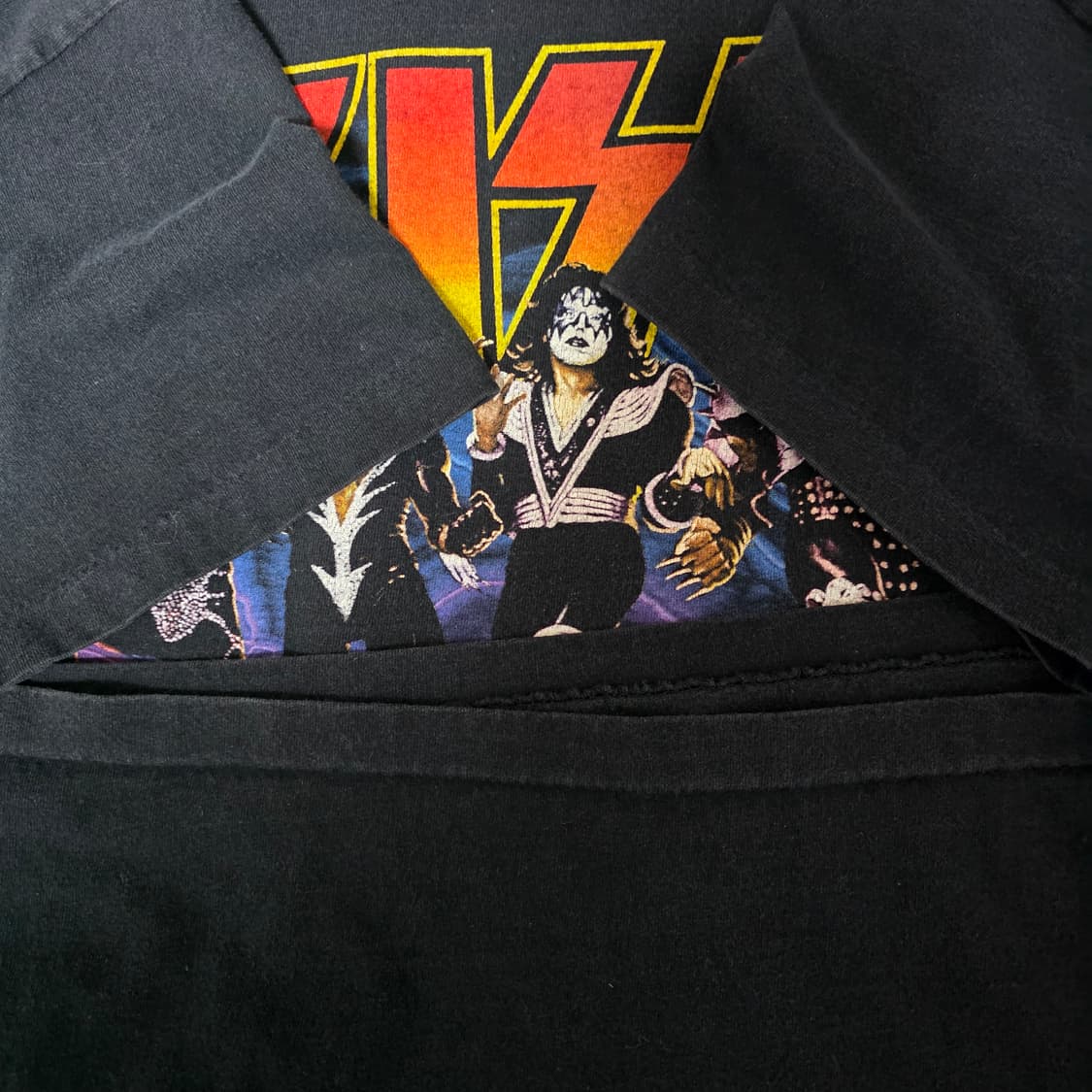 [XL] 90s KISS 키스 20주년 디스트로이어 빈티지 밴드티 상품이미지5