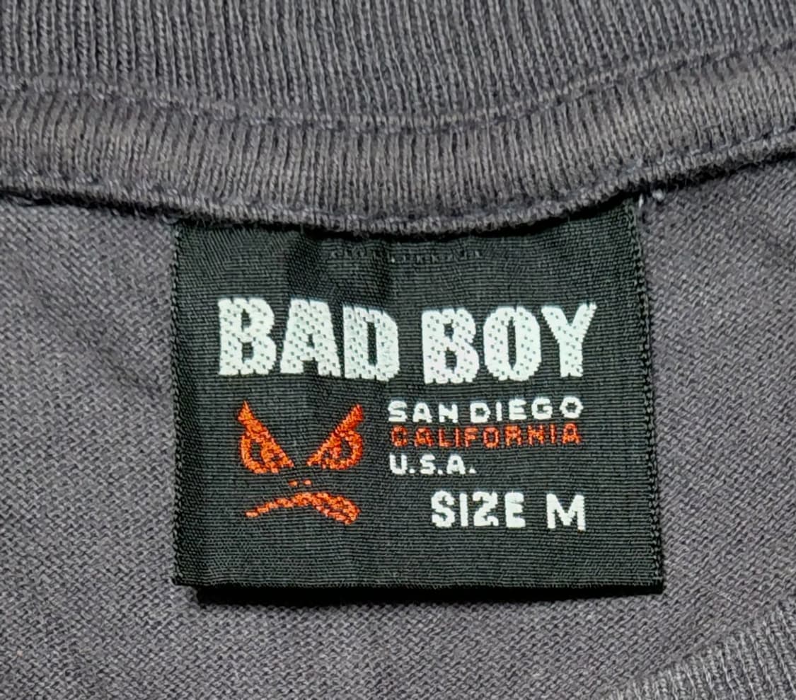 [VINTAGE/M] BAD BOY 배드보이 올드스쿨 그래픽 슬리브리스 상품이미지6
