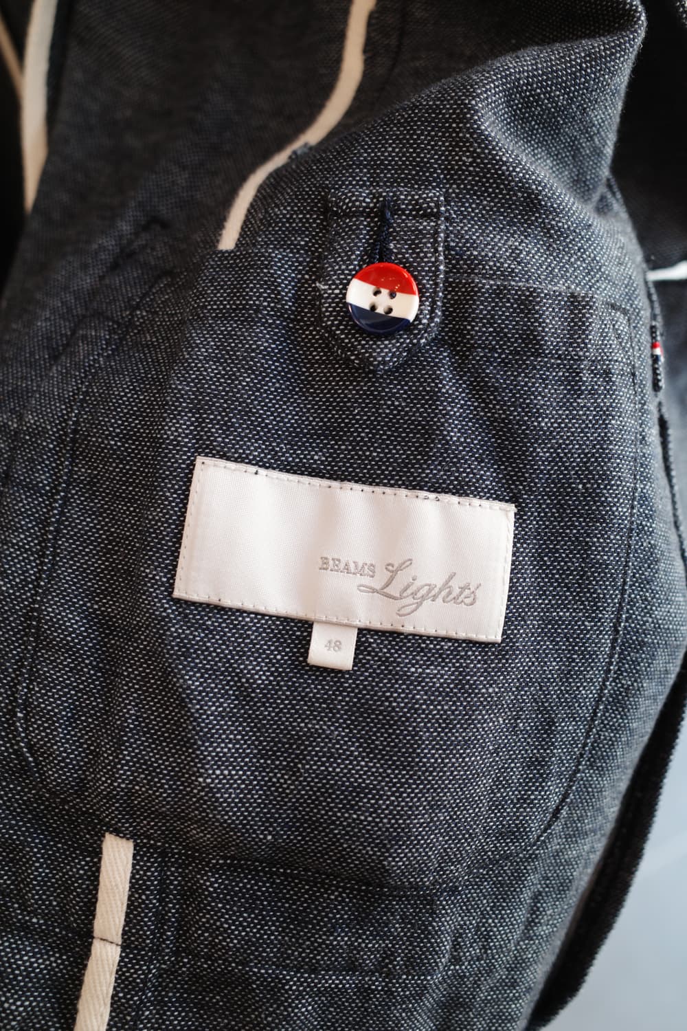 BEAMS 빔즈 코튼&리넨 니트 자켓 상품이미지5