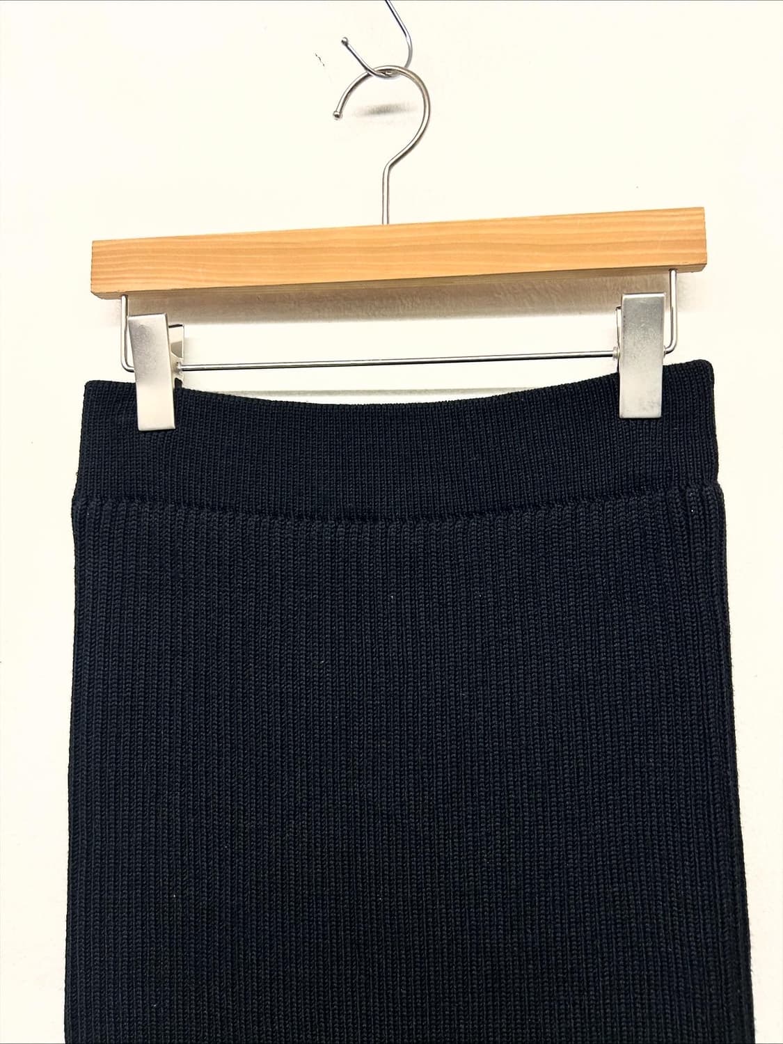 HYKE 하이크 양모 골지 니트 스커트 상품이미지2