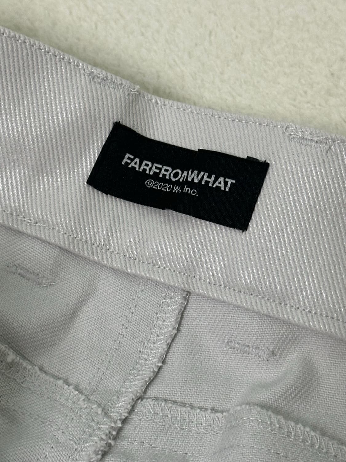 파프롬왓 워크팬츠 1 사이즈 새상품 상품이미지6