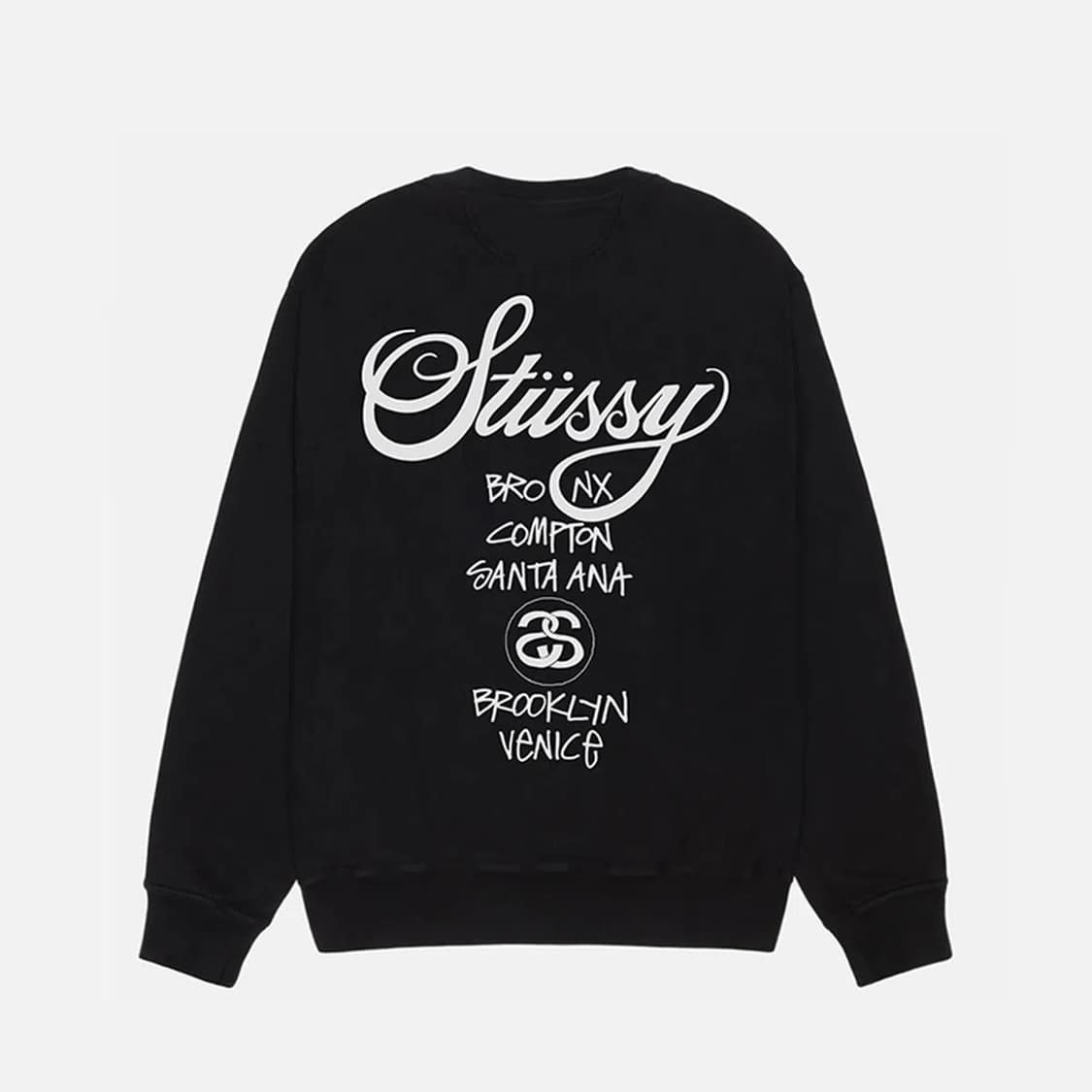 Stussy 스투시 월드투어 크루맨투맨 스웻셔츠 상품이미지1