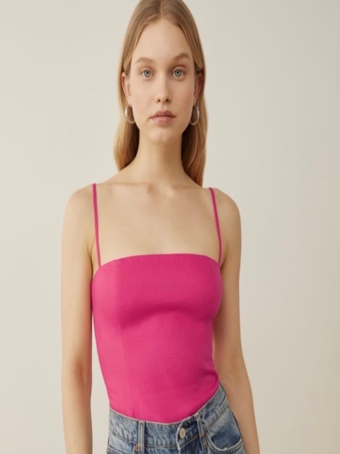 리포메이션 린넨 탑 (새상품) 상품이미지1