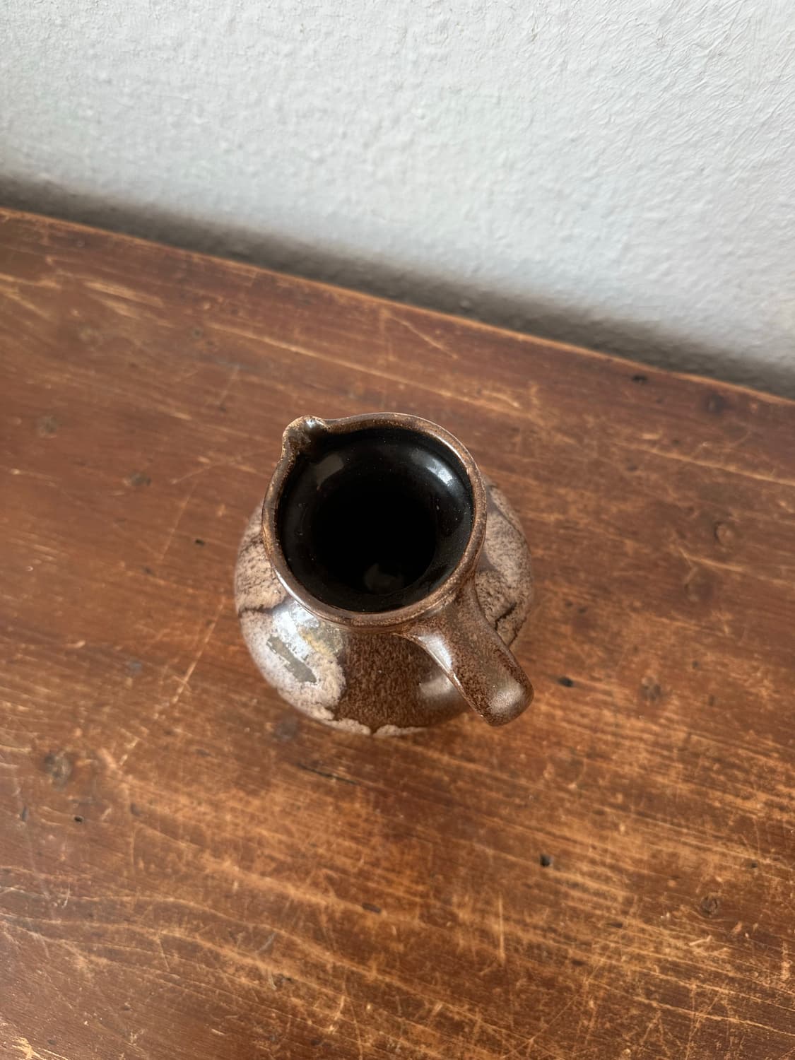 독일)빈티지 브라운 화병(핸드메이드) 상품이미지2