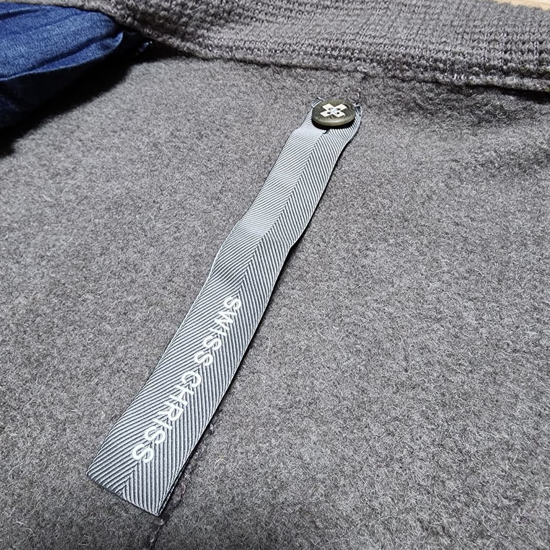 [50] 스위스 크리스 / 니트 코트 베이지 상품이미지6