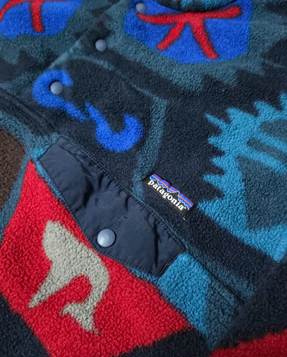 (L)파타고니아 네이티브 아즈텍 신칠라 플리스 상품이미지3