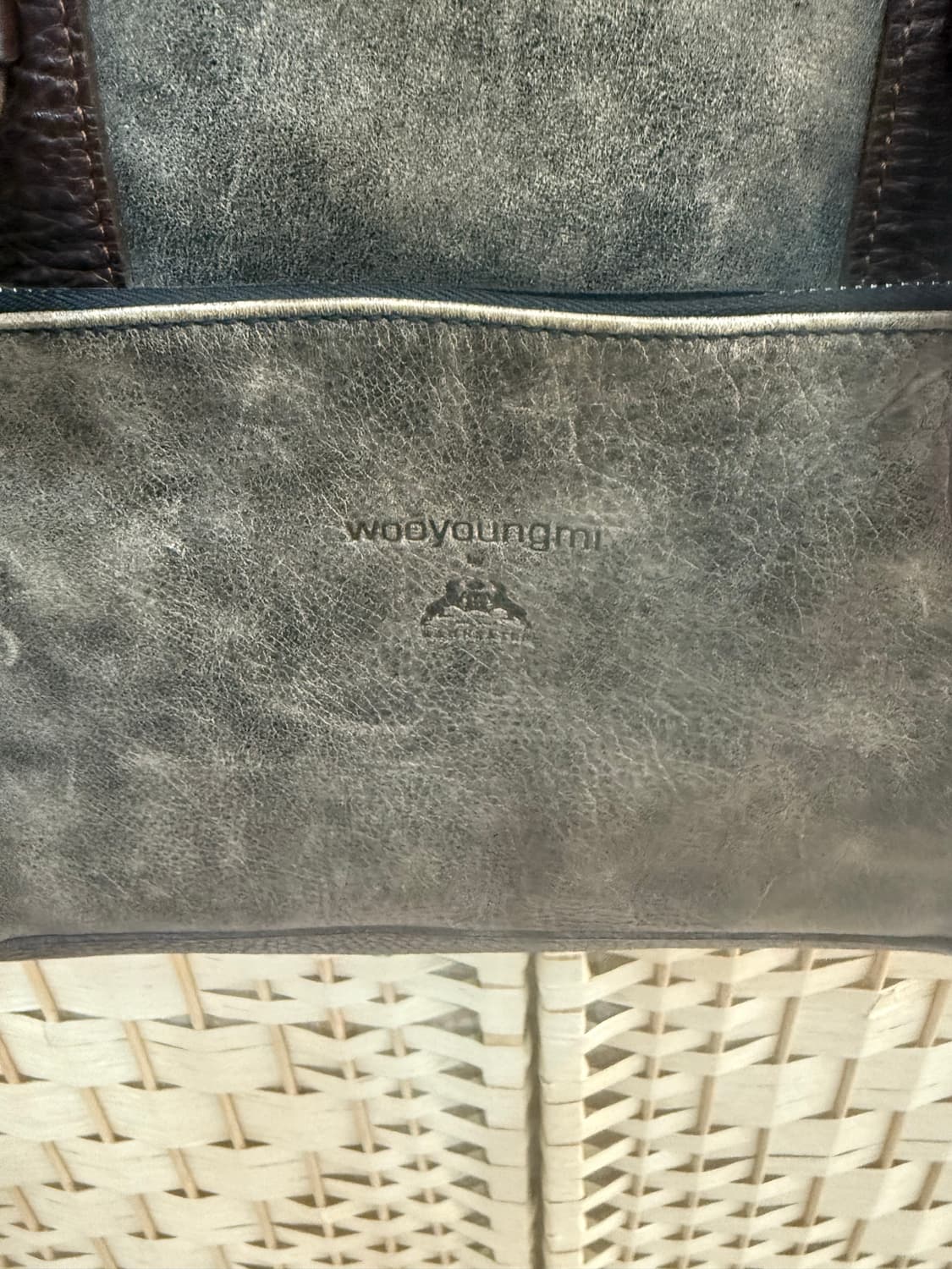 정품 우영미 지퍼 레더 변신 숄더백 팝니다 상품이미지2