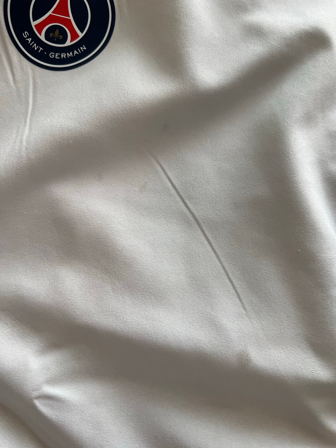 나이키 파리 생제르맹 드라이핏 스트라이크 풋볼 자켓 화이트 미드나잇 네이 상품이미지4