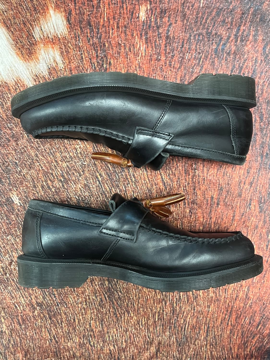 [270] 닥터마틴 아드리안 블랙 브라운 테슬 로퍼 상품이미지3