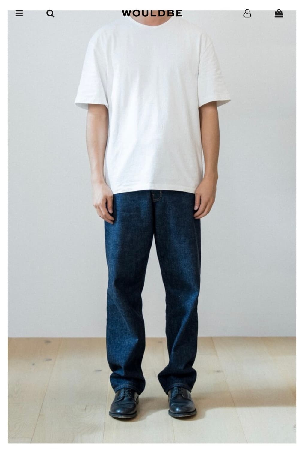 우드비 5p 루즈테이퍼드 데님팬츠 상품이미지8