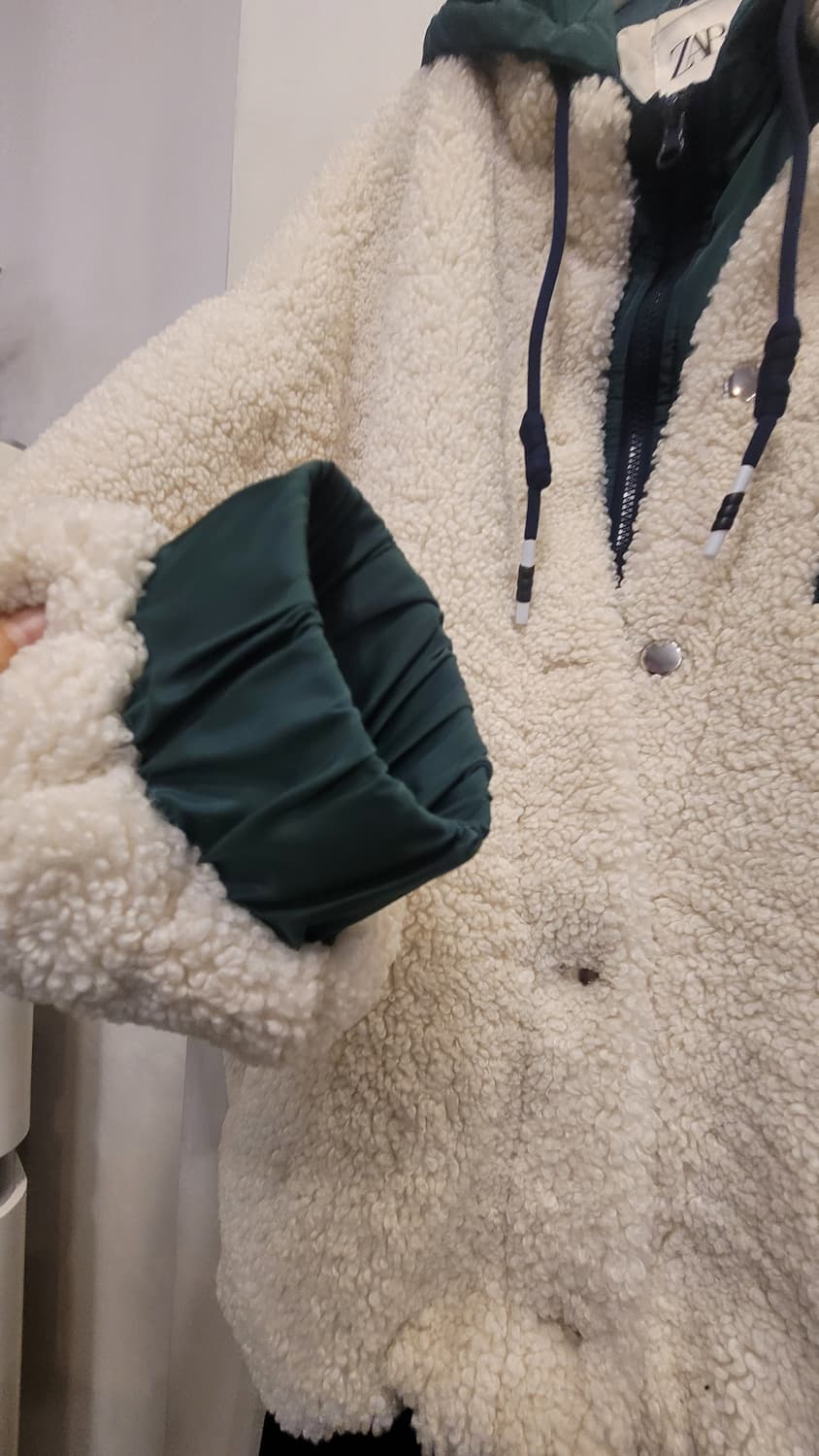 자라 뽀글이 아우터 상품이미지5