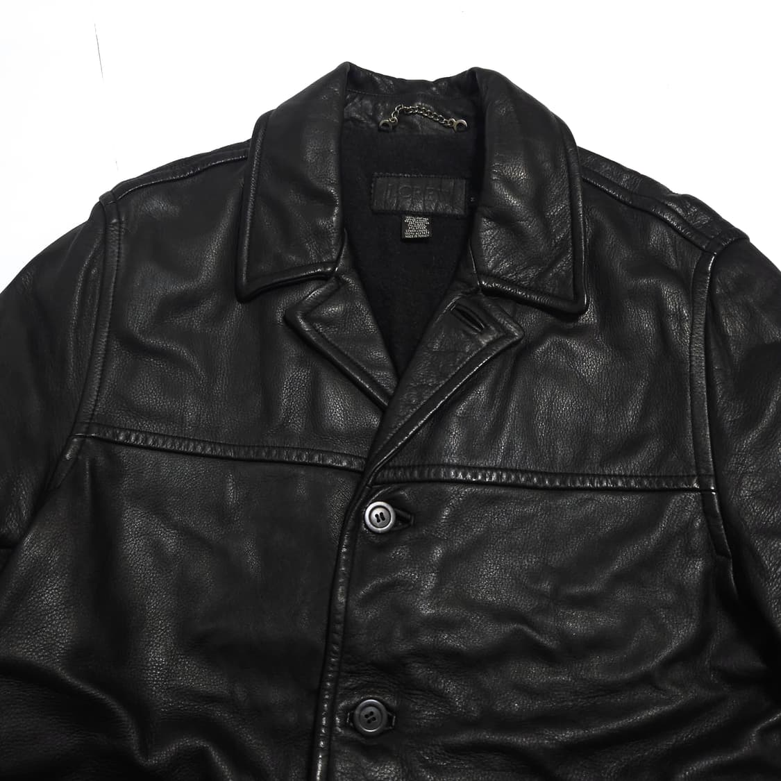 제이크루 J.CREW 00s 리얼 레더 카코트 가죽 자켓 상품이미지2