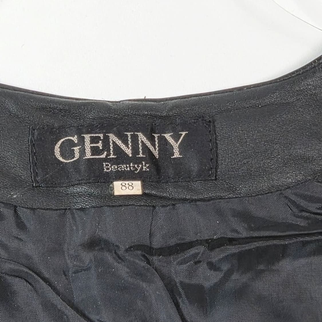 GENNY 빈티지 무드 리얼 레더 버튼 베스트 88 상품이미지6