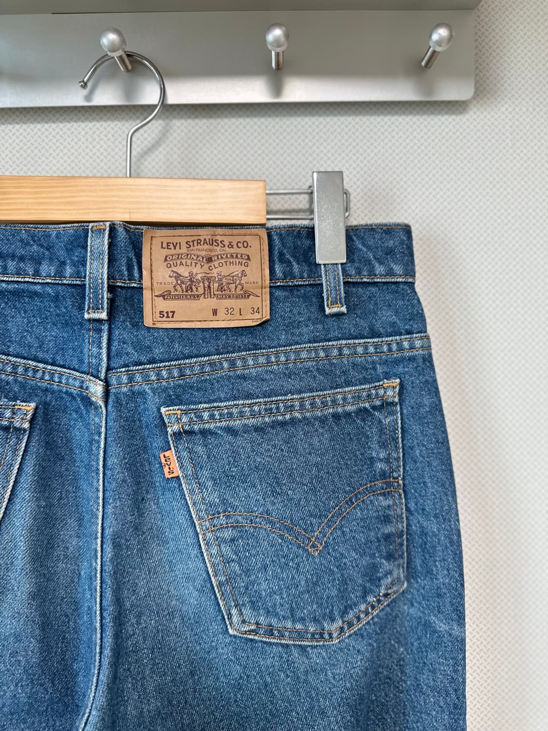 90’s 리바이스 517 오렌지탭 32x34 상품이미지4