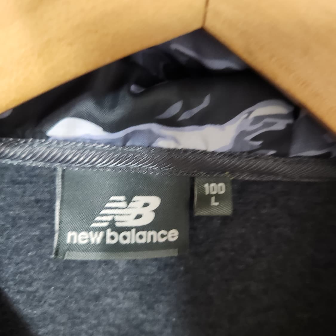 H649 [100] 뉴발란스 런닝 후리스 후드 집업
 상품이미지3