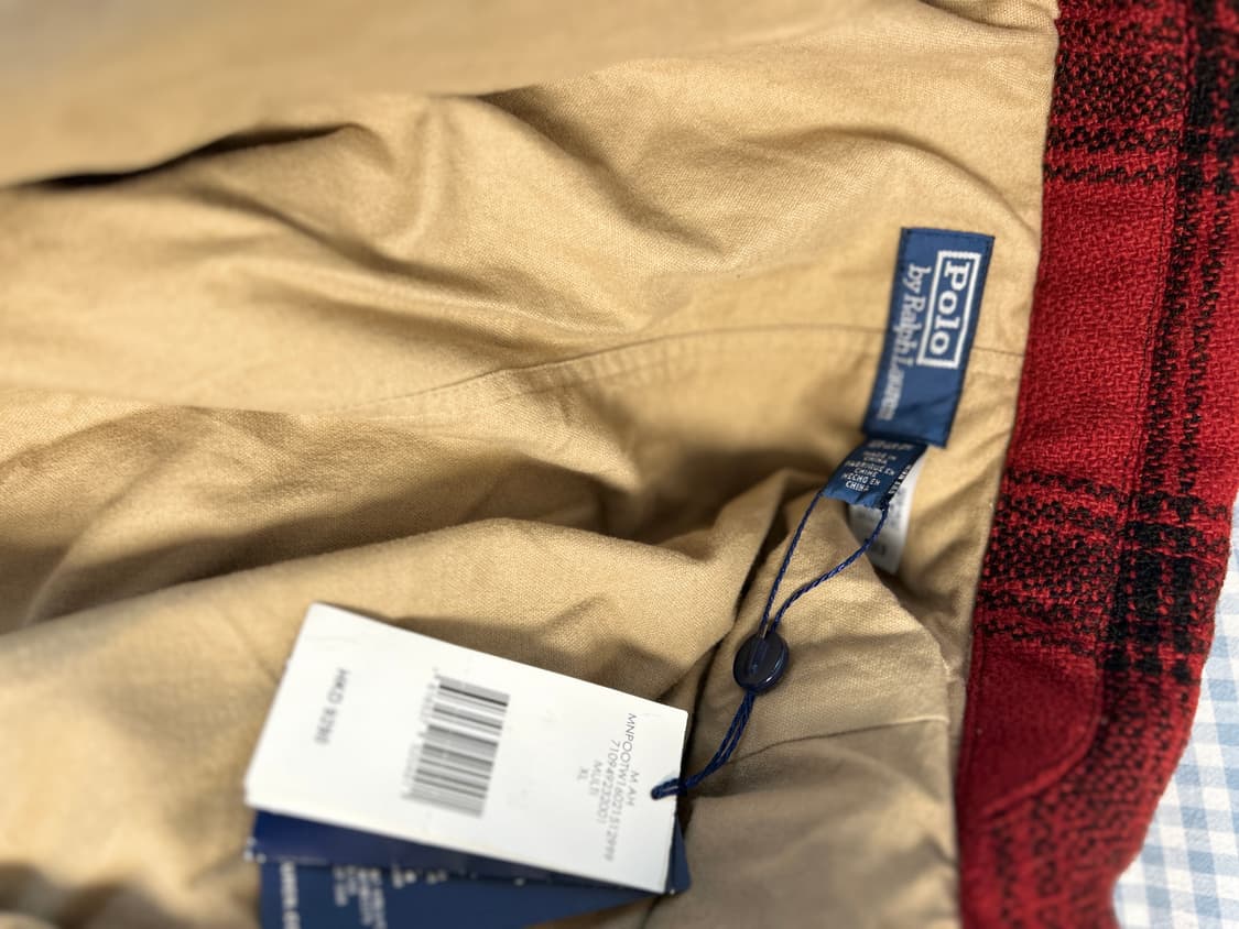 랄프로렌 폴로 버팔로 스키 패치 울 유틸리티 자켓 XL 상품이미지10