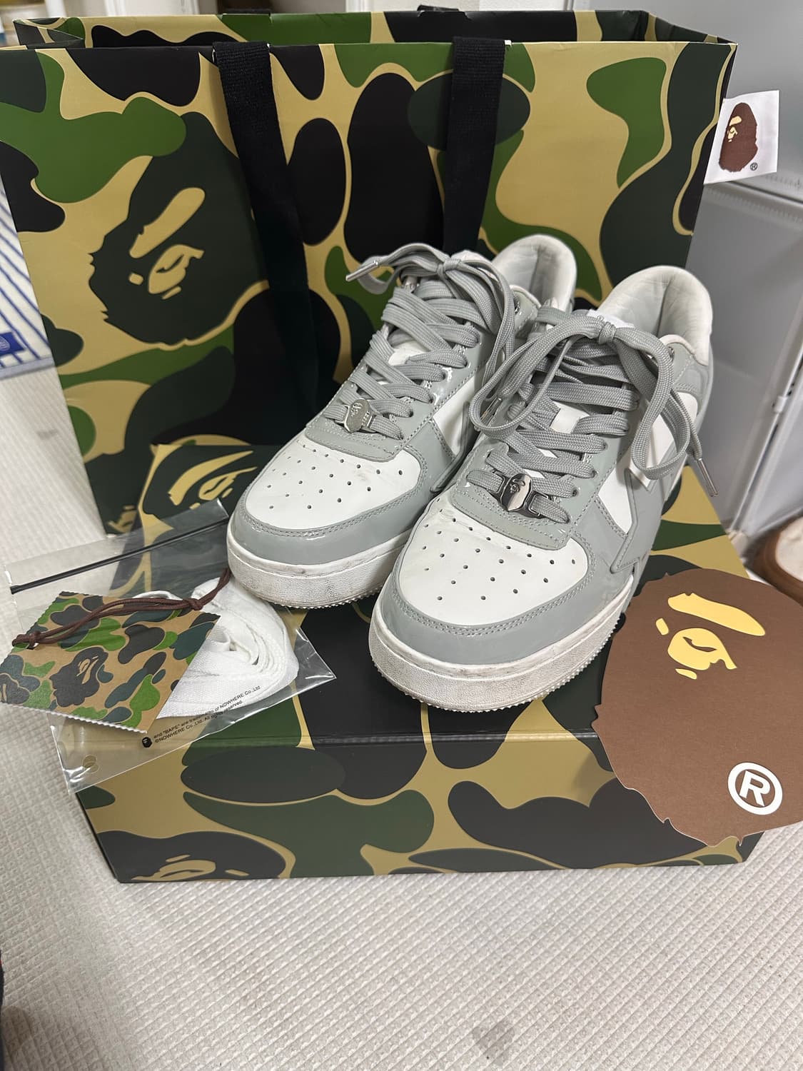 베이프스타[bapestar]그레이 280(10) 상품이미지1