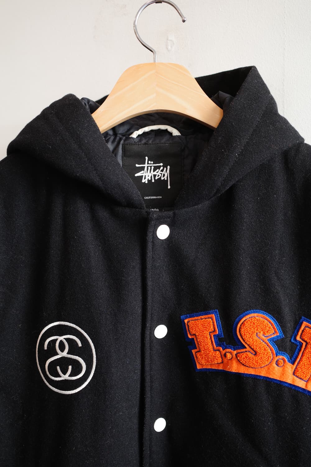 Stussy I.S.T 패치워크 스냅 베스트 상품이미지3