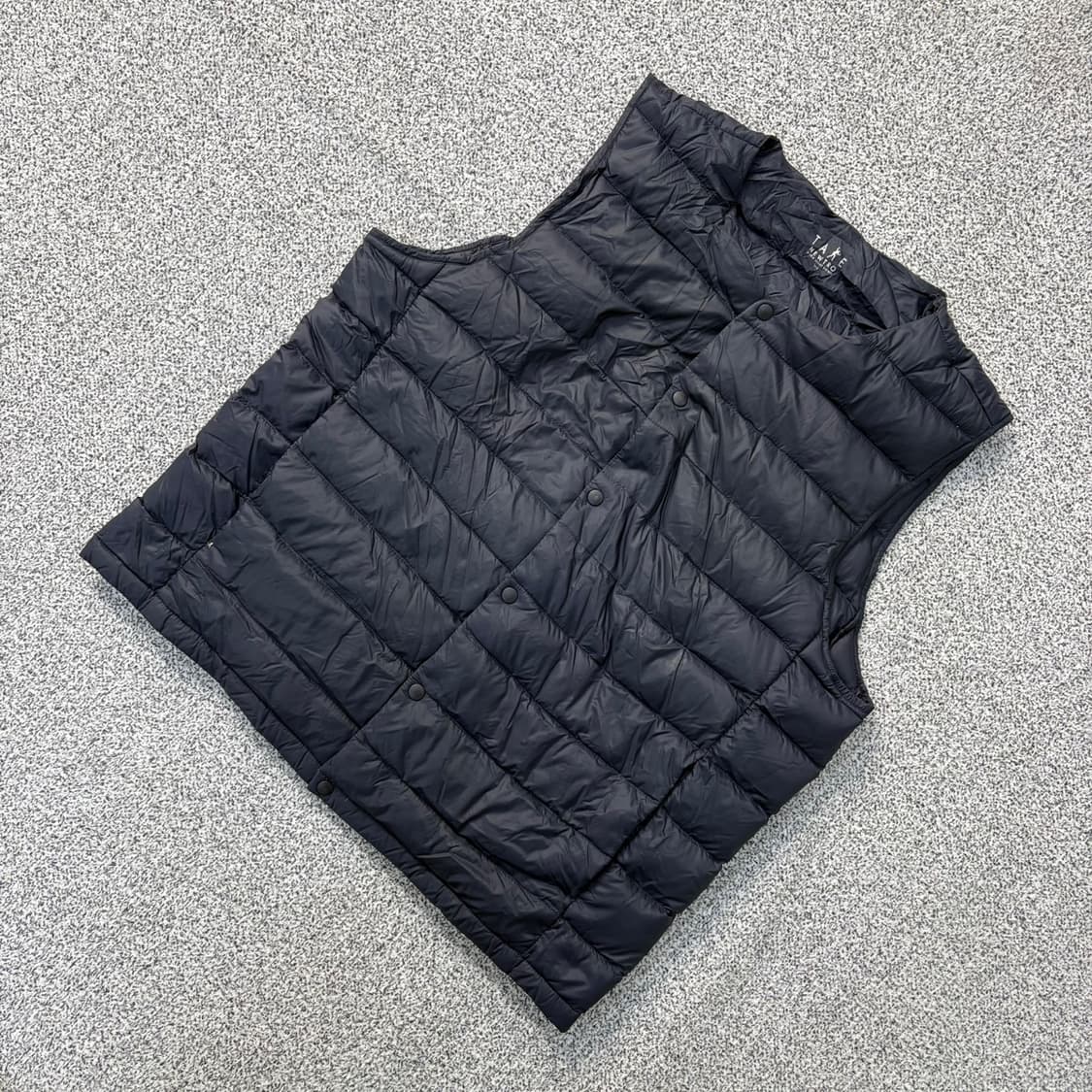 110 테이트 남성 경량 구스다운 조끼 0401J 상품이미지1