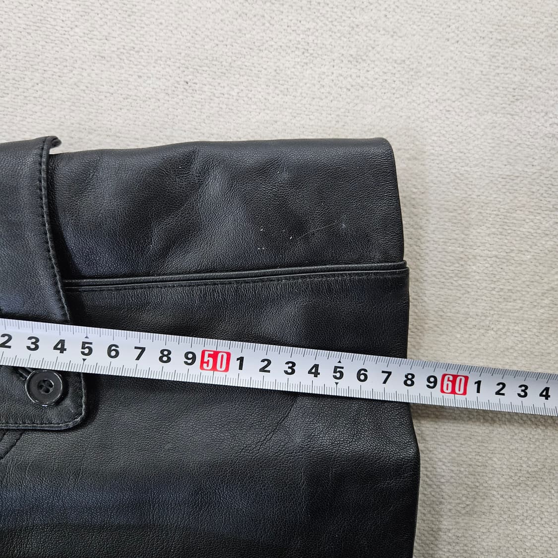 [66] ROBO 로보 여성 80s 원버튼 양가죽 레더 자켓 0120Y2 상품이미지8