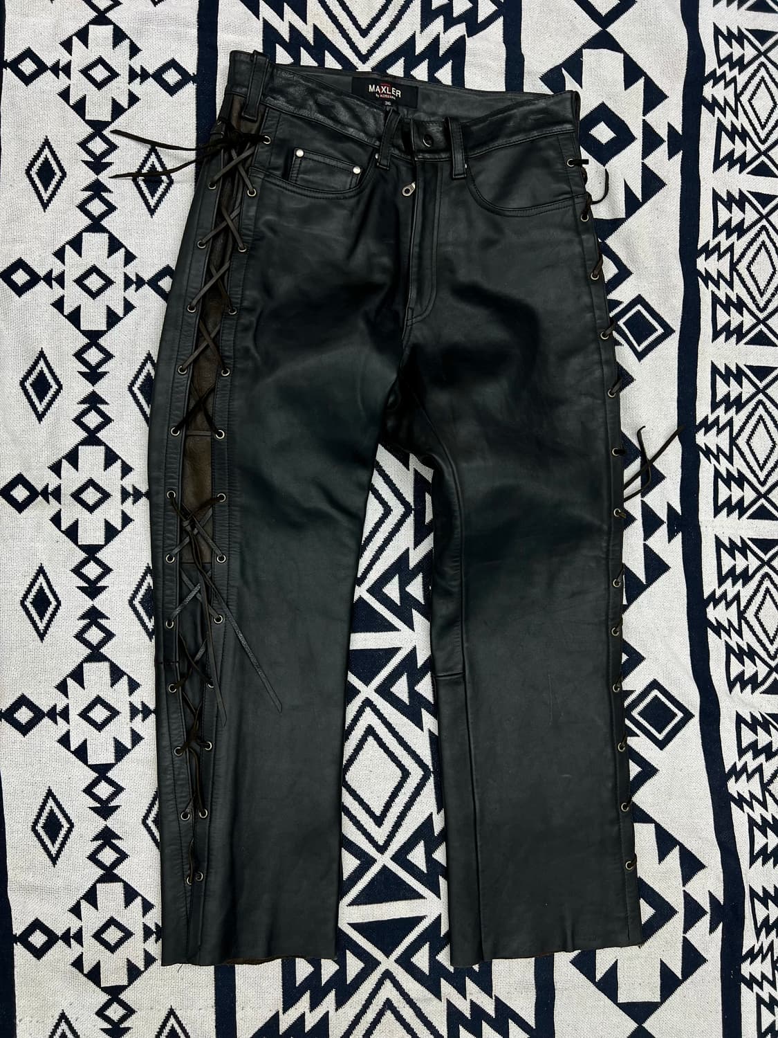 맥슬러 웨스턴 가죽바지  36 상품이미지1