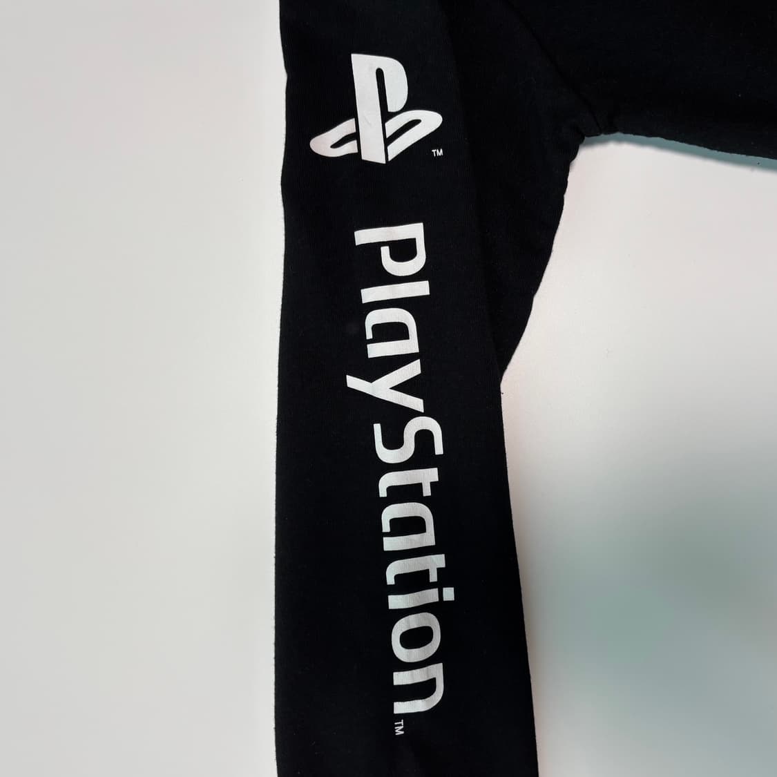 플레이스테이션 오피셜 로고 그래픽 후드 티셔츠 상품이미지4