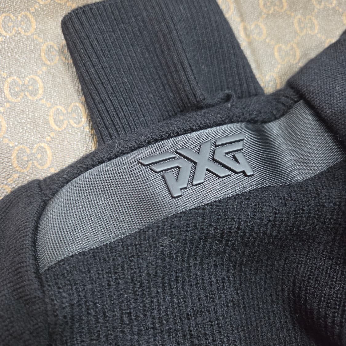 pxg 폴라 하프 니트 집업 상품이미지2