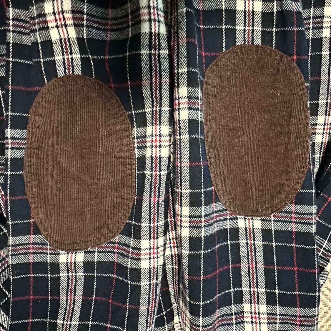 BEAMS elbow corduroy check shirt 상품이미지3