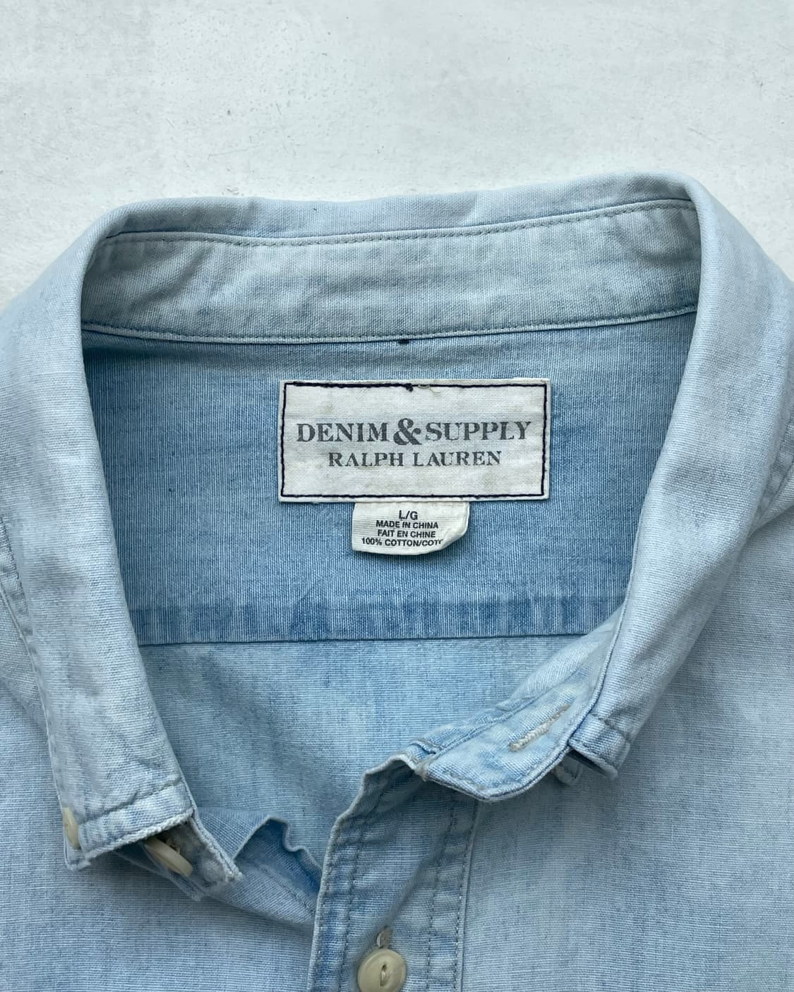 Denim & Supply chambray 데님앤서플라이 샴브레이 셔츠 상품이미지8