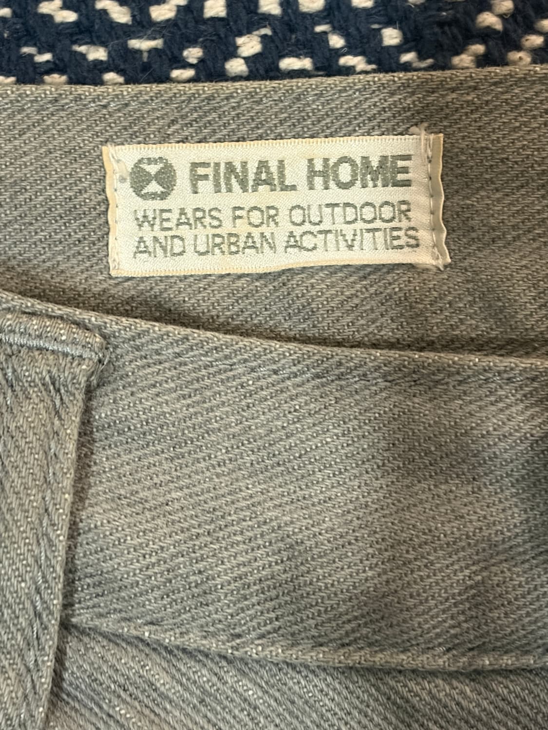 파이널 홈 버튼 부츠컷팬츠 상품이미지3