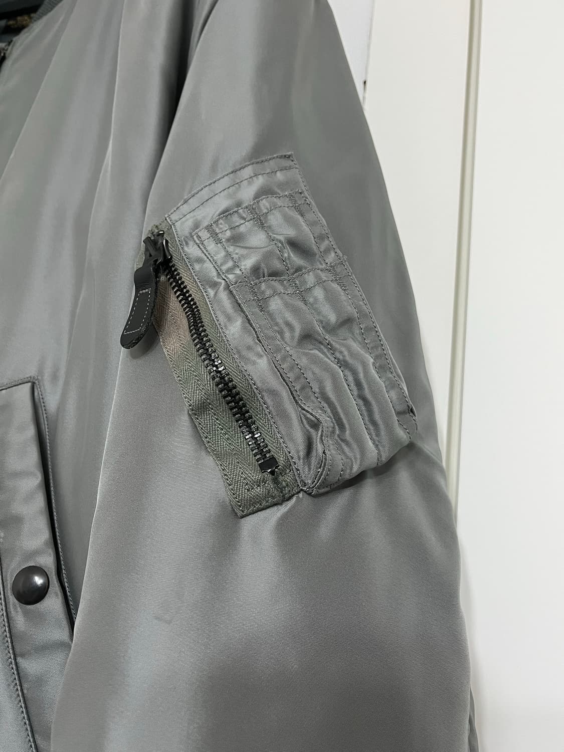 [L] 리얼맥코이 ma1 실버그레이 상품이미지3