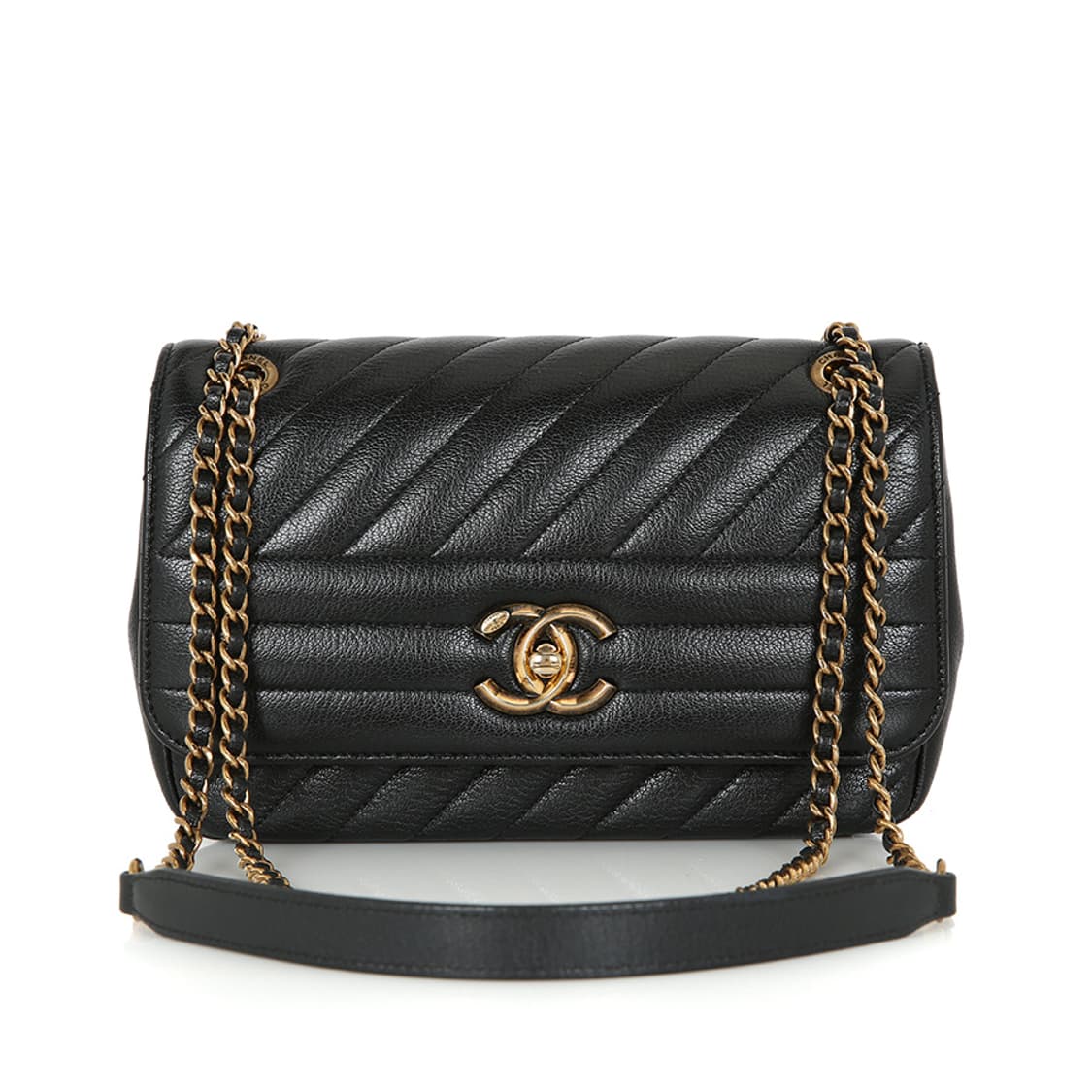 샤넬 다이애그널 퀼팅 체인 숄더백 A42546 코코마크 플랩백 상품이미지6