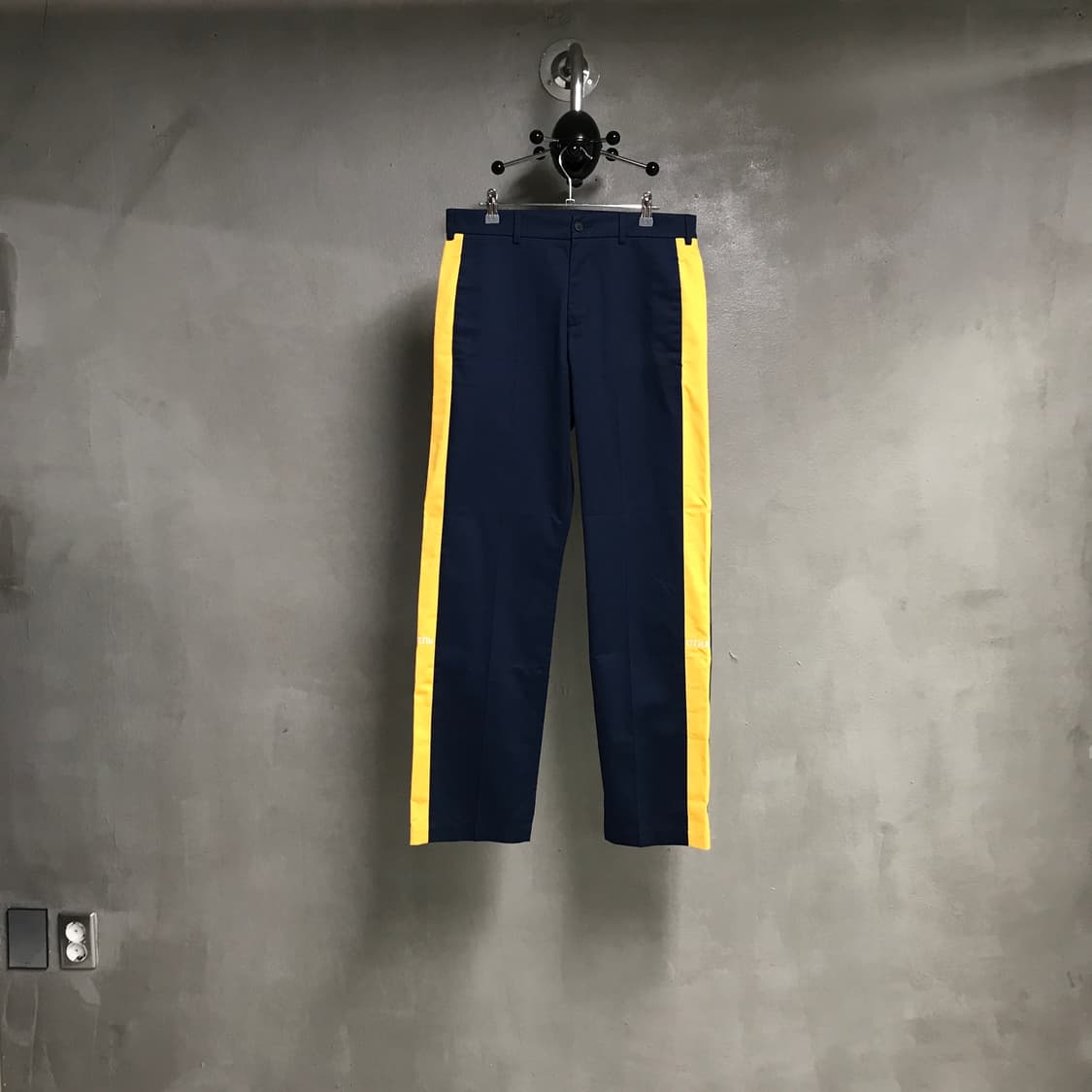 헤론프레스톤 네이비 배색 팬츠 M 상품이미지1