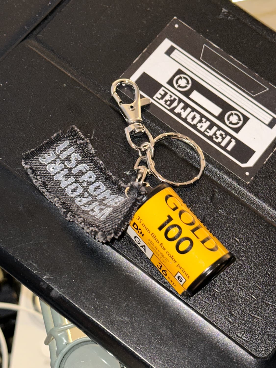 어스프롬리 업사이클 빈티지  필름매거진 키링 [코닥필름] 상품이미지2