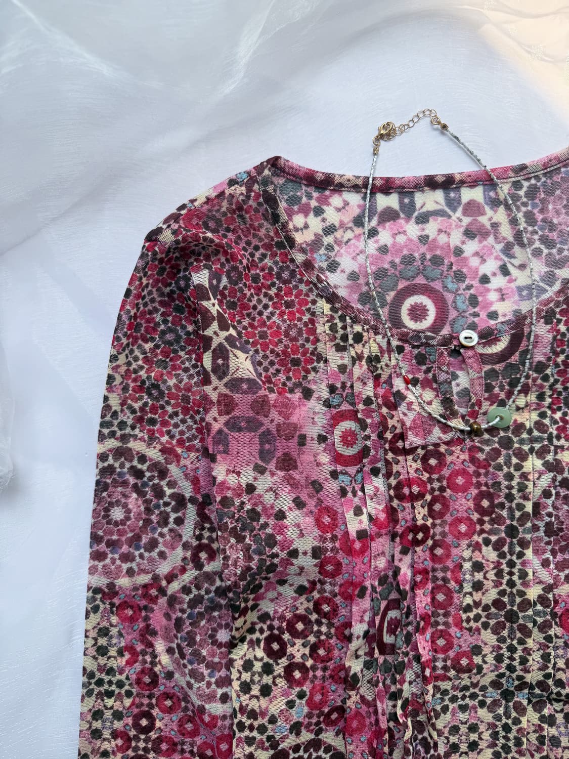 Oriental See-Through Blouse 0240 상품이미지2