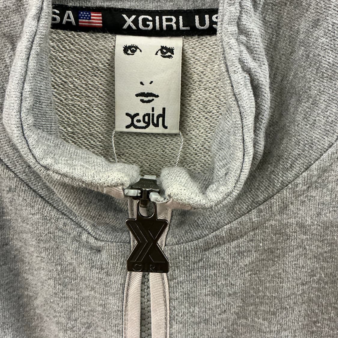 엑스걸 스웨트 하프집업 상품이미지2