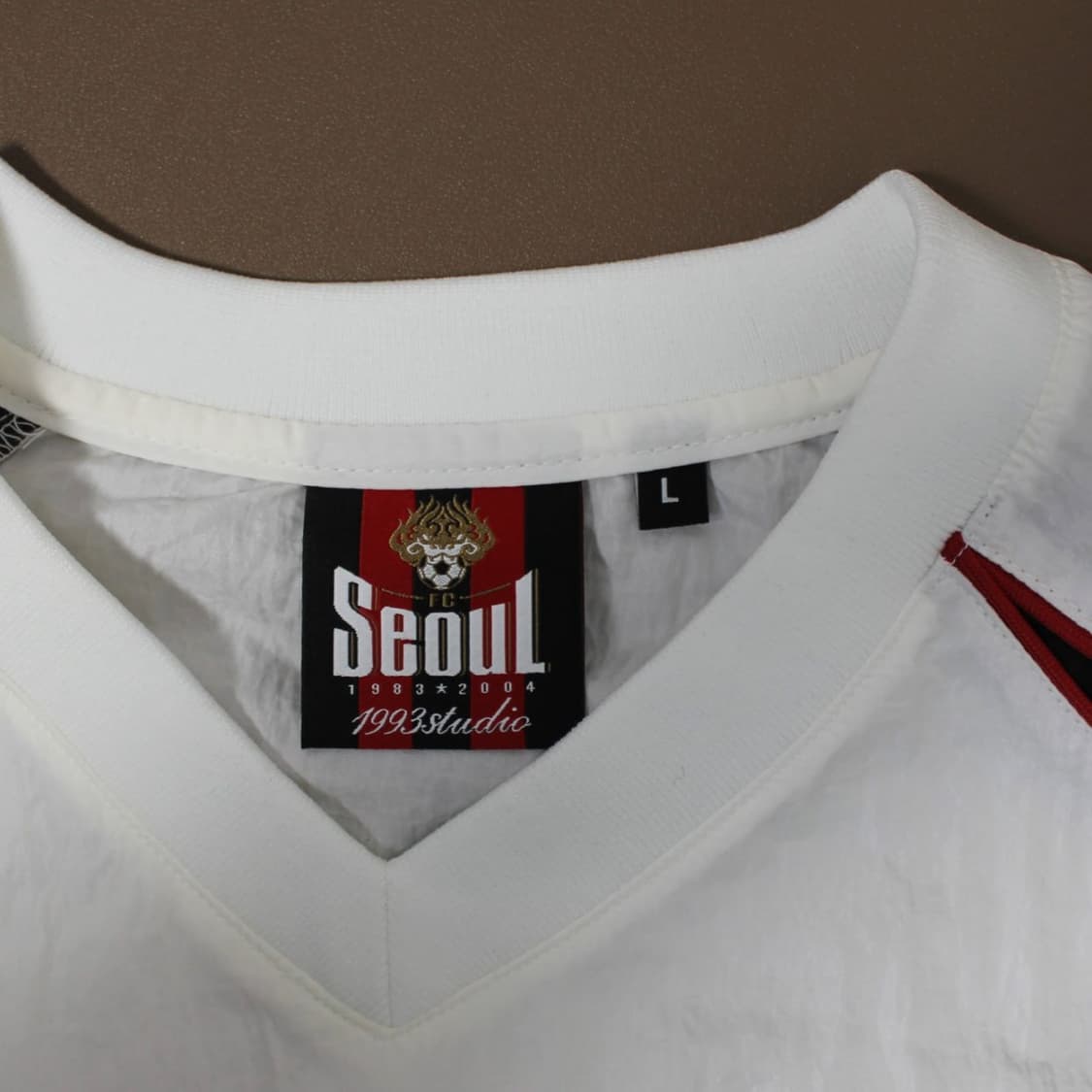 1993STUDIO FC서울 나일론 풋볼 져지 화이트 상품이미지3