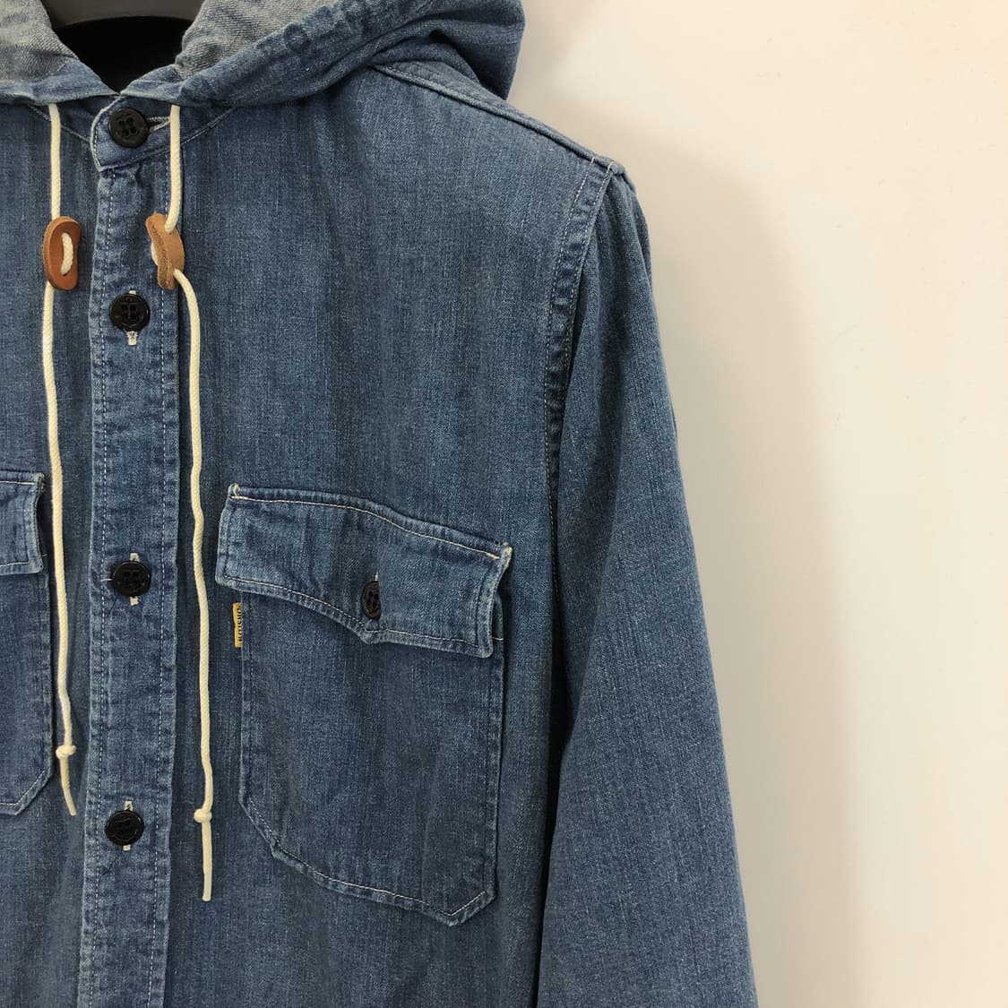 오어슬로우 후드 데님셔츠 2 상품이미지2