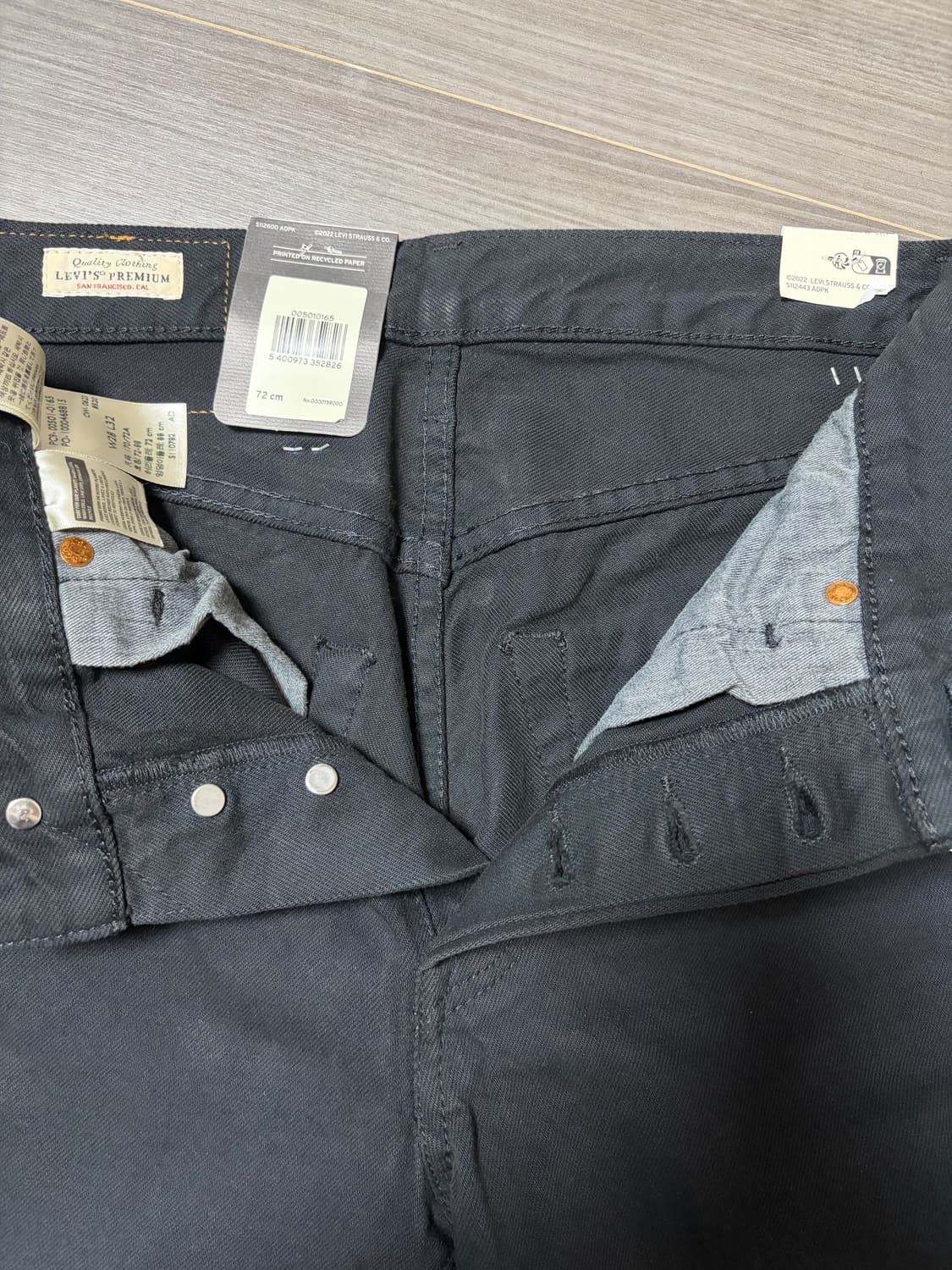 28,30) 리바이스 501 오리지널 00501-0165 상품이미지4