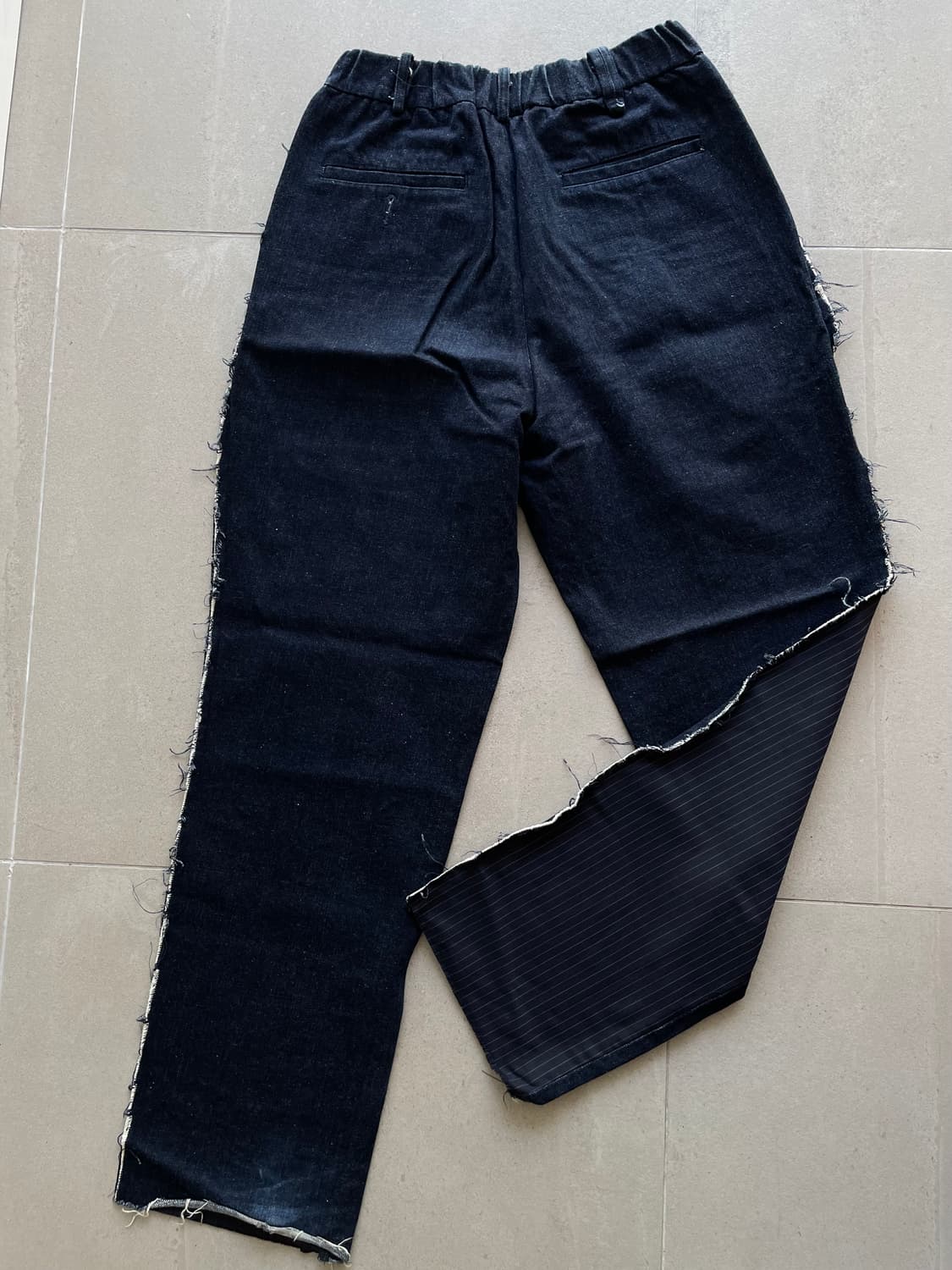 엘리스로렌스 네이비 바지 상품이미지3