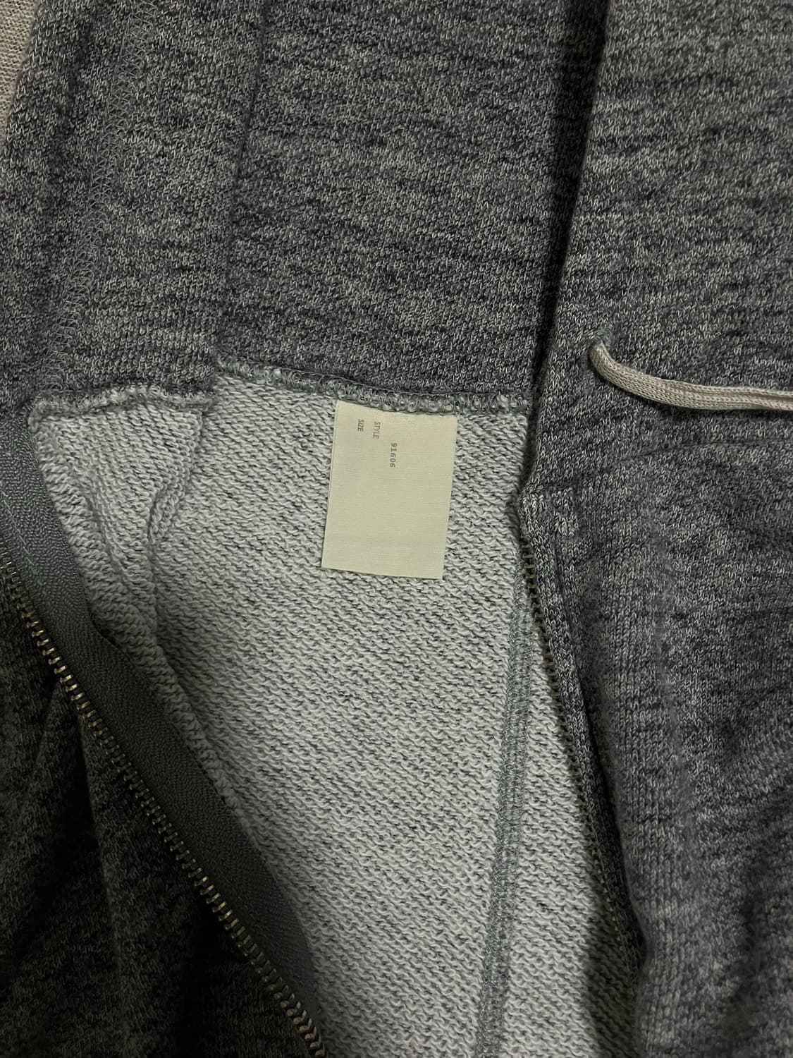 [36] N.Hollywood 레귤러 후드 그레이 상품이미지3