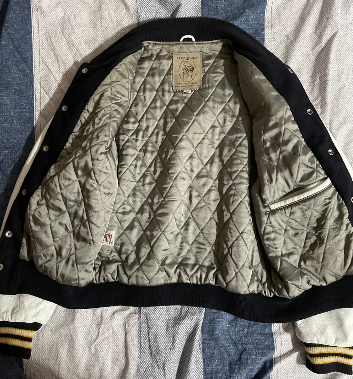 80s 골든베어 바시티 자켓 상품이미지5