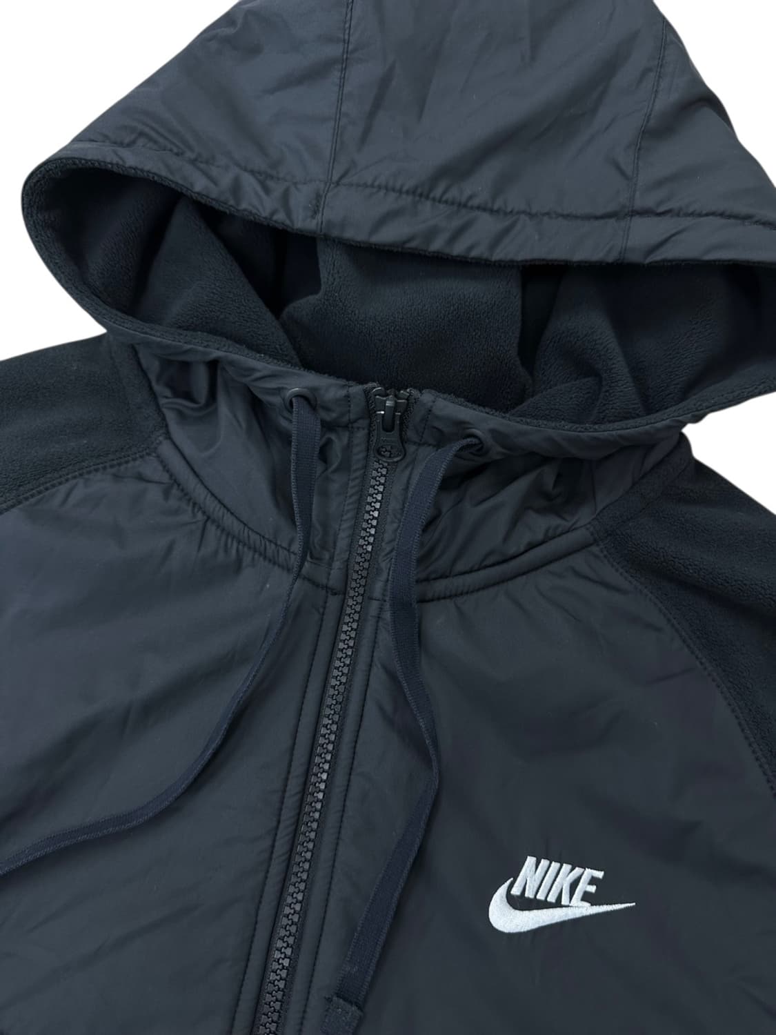 나이키 플리스 후리스 후드집업 블랙 (M) 상품이미지3