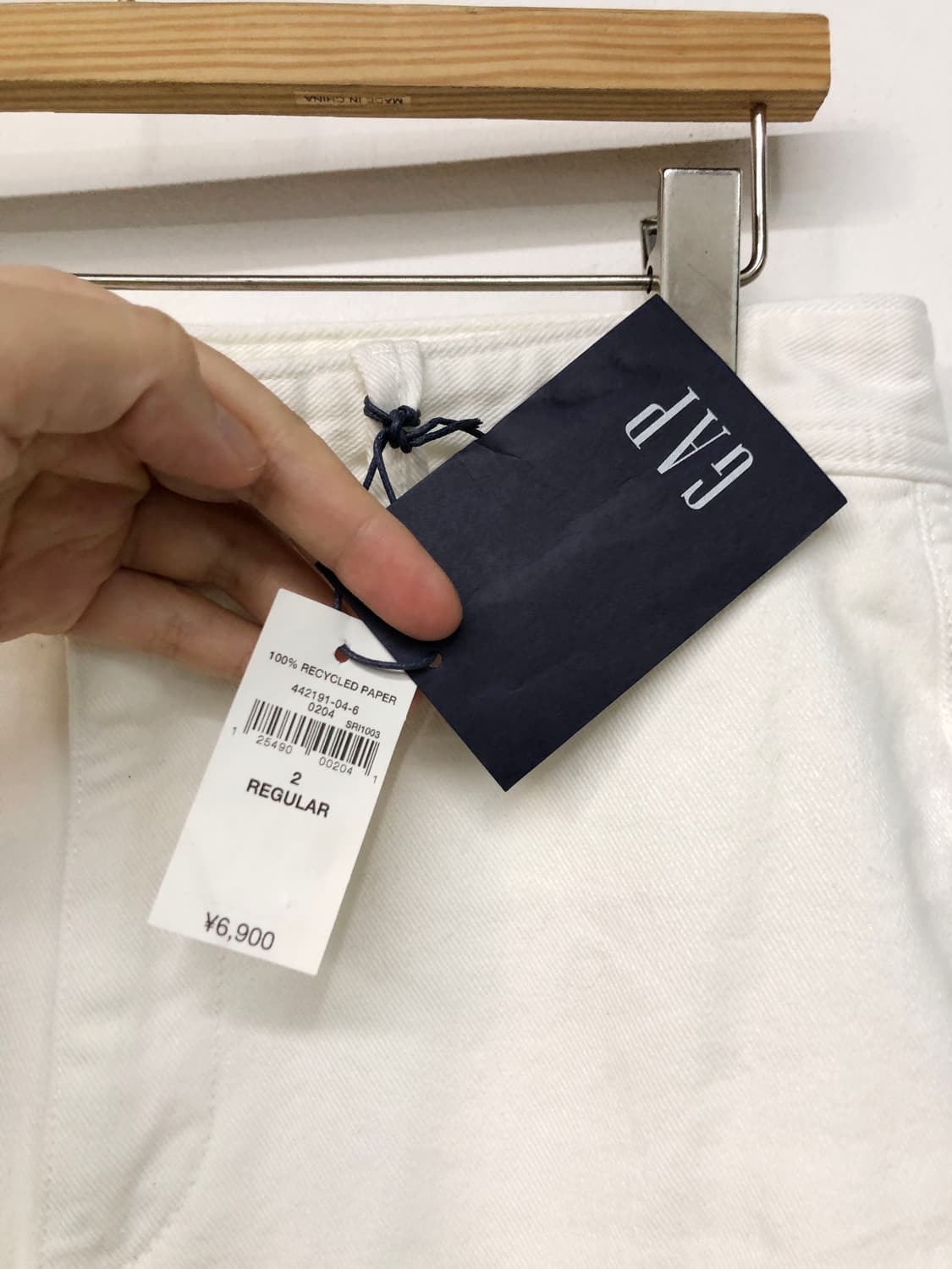 갭 화이트 데님 팬츠 상품이미지8