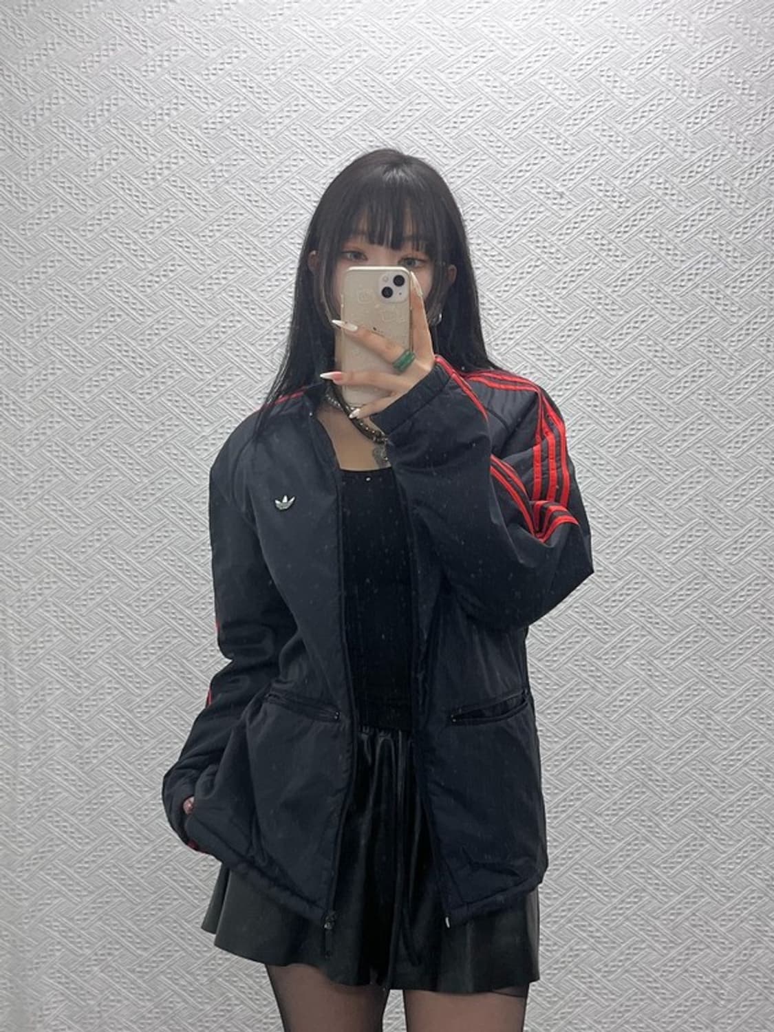 아디다스 올드스쿨 삼선 바람막이 자켓 점퍼 95 C09425 상품이미지1