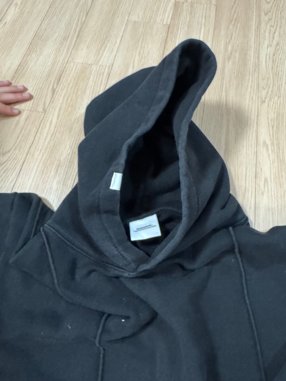 노메뉴얼 후드티 L사이즈 상품이미지4