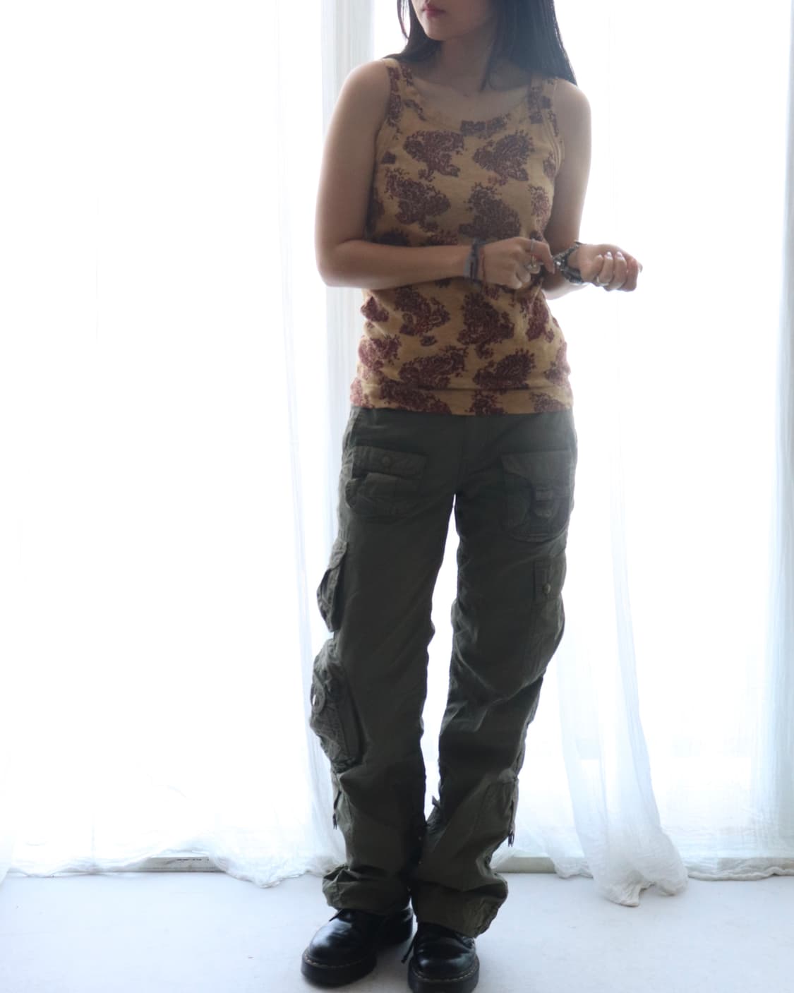 [45rpm] Paisely Sleeveless Tank Top 상품이미지9